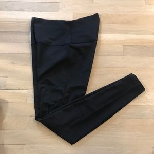 Lululemon black wunder under high waisted leggings